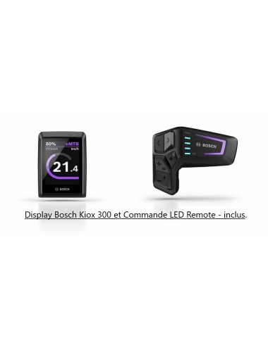 Display Bosch Kiox 300 et commande LED Remote